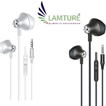 Lamture Earphones Universal Apple Pods with deep bass