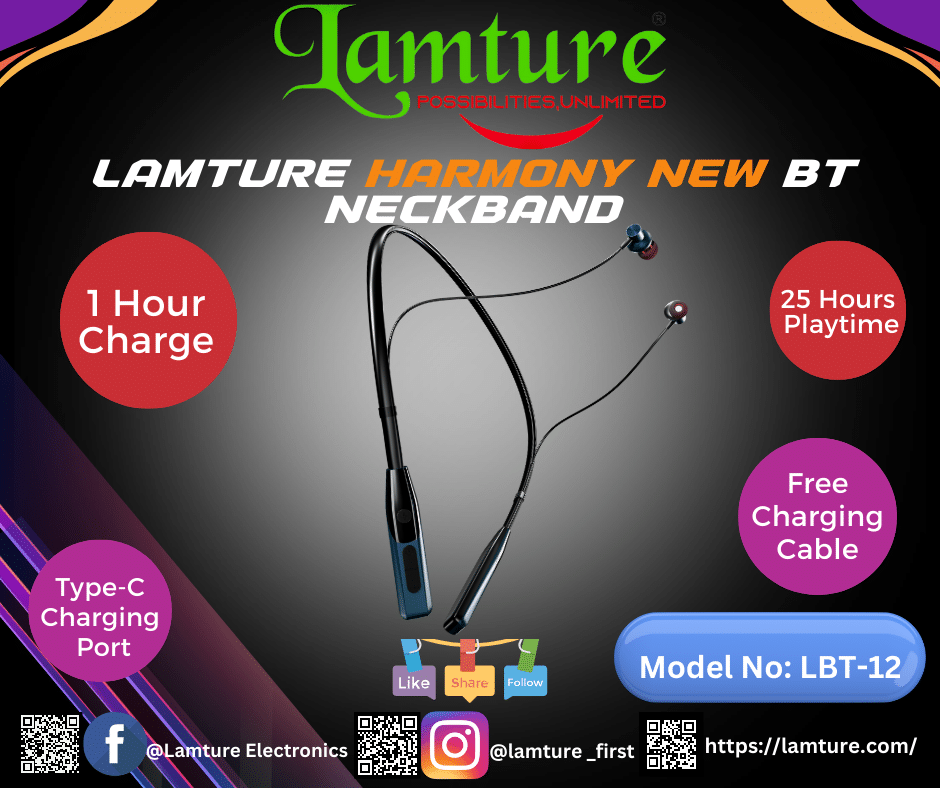Lamture Harmony New BT Neckband