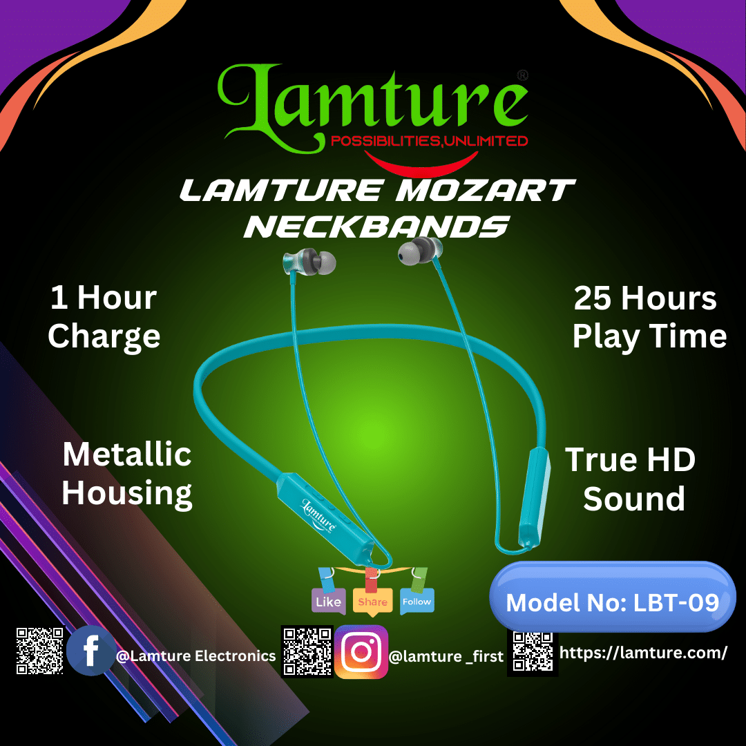 Lamture Next Gen Mozart Bluetooth Neckband
