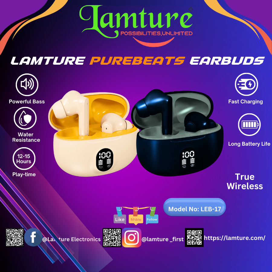 Lamture PureBeats EarBuds